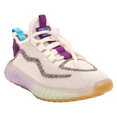 Кроссовки школьные Baden KPX007-032 серый 01